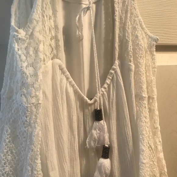 White Boho Dress - Picture 4 of 7